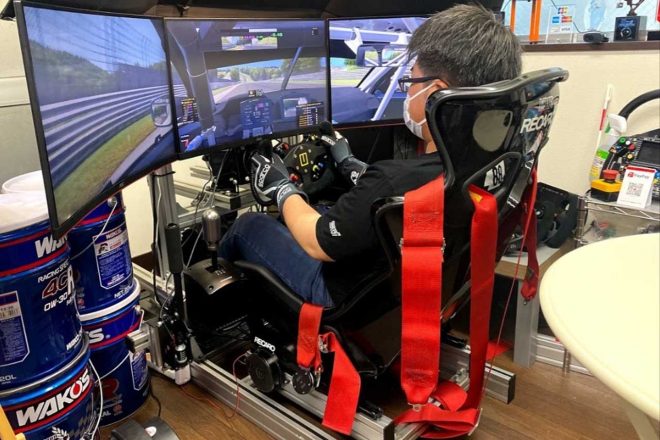愛知県半田市にあるレーシングシミュレーターショップKMR／SUZUKA eMotorsports Experience 2022