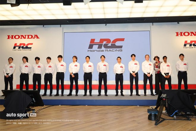 2022年ホンダモータースポーツ活動発表会の様子