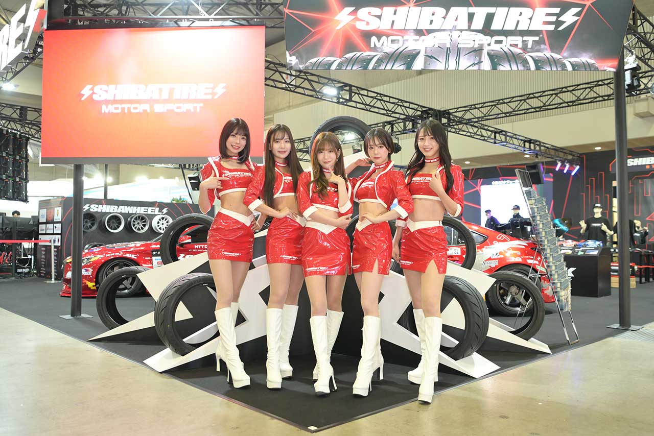 米倉みゆ、小湊美月、日南まみ、新唯、池永百合／SHIBATIRE MOTOR SPORT