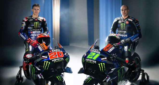 2023MotoGP：ファビオ・クアルタラロ、フランコ・モルビデリ（モンスターエナジー・ヤマハMotoGP）