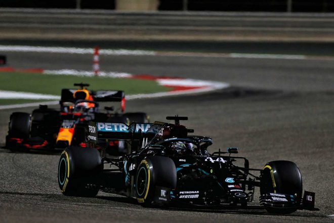 2020年F1バーレーンGP　ルイス・ハミルトン（メルセデス）