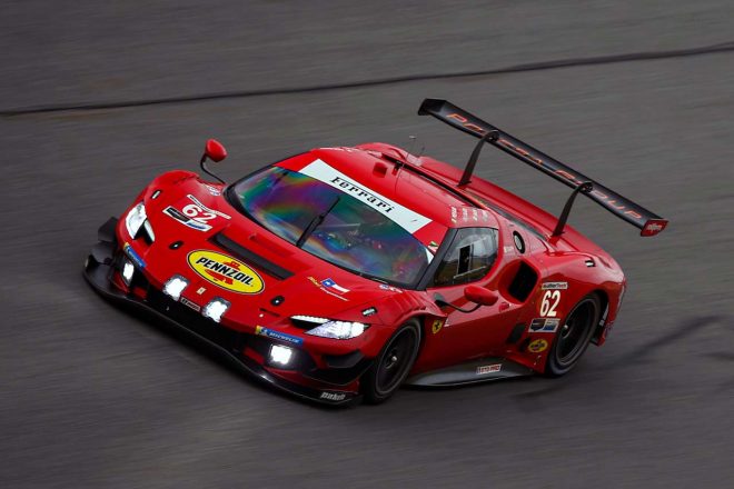 ＃62　リシ・コンペティツィオーネ／フェラーリ296 GT3 アレッサンドロ・ピエール・グイディ／ジェームス・カラド／ダニエル・セラ／ダビデ・リゴン