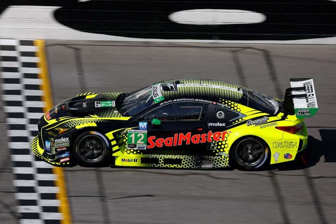 ＃12　バッサー・サリバン／レクサスRC F GT3 アーロン・テリッツ／フランキー・モンテカルボ／カイル・カークウッド／パーカー・トンプソン