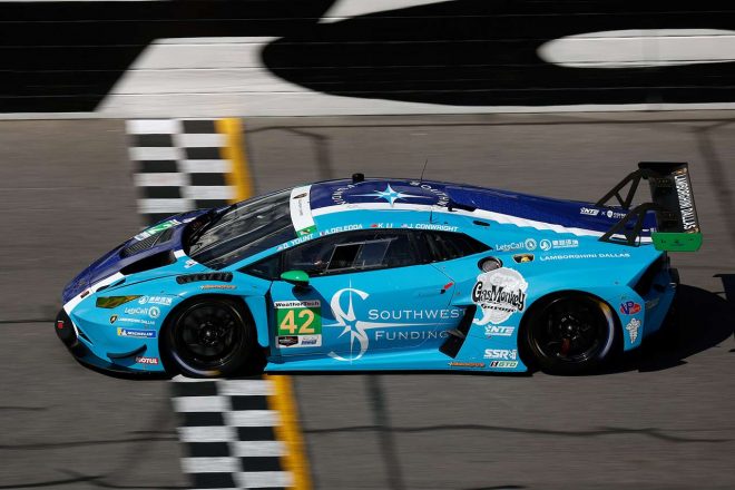 ＃42　NTEスポーツ／ランボルギーニ・ウラカンGT3 エボ2 ドン・ヨント／ジェイデン・コンライト／ケロン・リー／アレッシオ・デレッダ