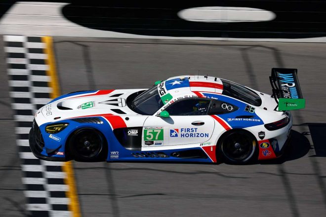 ＃57　ウインワード・レーシング／メルセデスAMG GT3 ラッセル・ワード／フィリップ・エリス／インディ・ドンジェ／ルーカス・アウアー