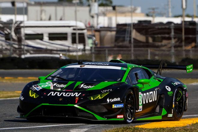 ＃78　フォルテ・レーシング・パワード・バイ・USRT／ランボルギーニ・ウラカンGT3 エボ2 ミーシャ・ゴイクバーグ／ロリス・スピネッリ／ベンジャ・ハイツ／マルコ・マペッリ