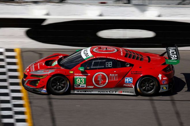 ＃93　レーサーズ・エッヂ・モータースポーツ・ウィズ・WTR／アキュラNSX GT3 アシュトン・ハリソン／ダニー・フォーマル／カイル・マルチェリ／ライアン・ブリスコー