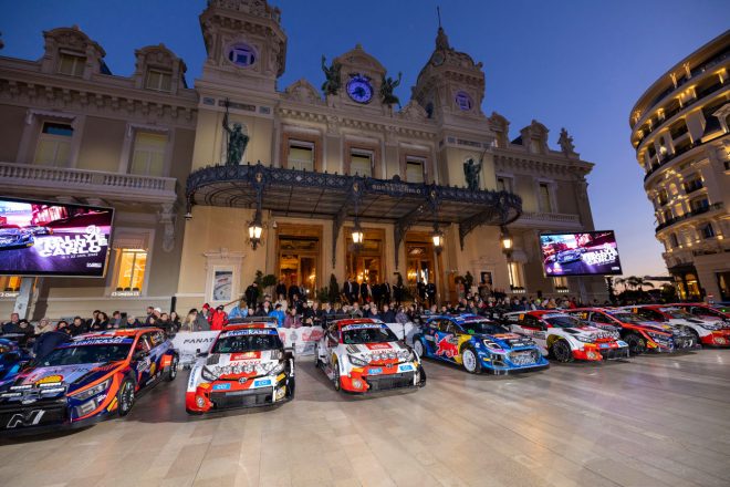 WRCハイブリッド時代の2シーズン目を戦うラリー1カーたち　2023年WRC第1戦ラリー・モンテカルロ