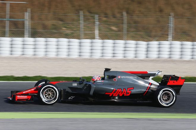 ハースF1チームが2017年に投入した『VF-17』／プレシーズンテスト〜第5戦スペインGP
