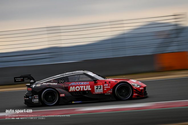 2023年スーパーGT富士メーカーテスト　NISMOの23号車ニッサンZ GT500