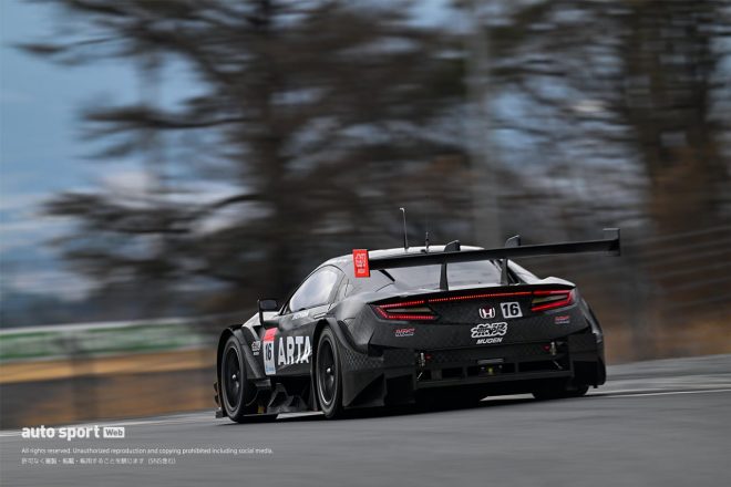 2023年スーパーGT富士メーカーテスト　16号車ARTA無限NSX-GT
