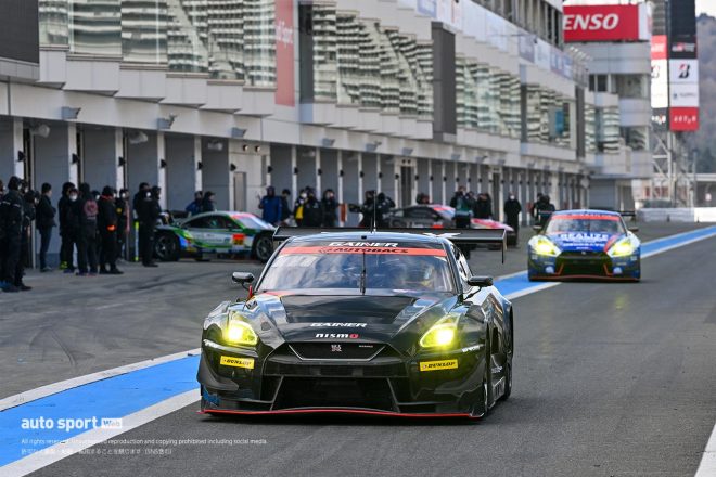 2023スーパーGT富士GTE専有走行　GAINERの10号車GT-R