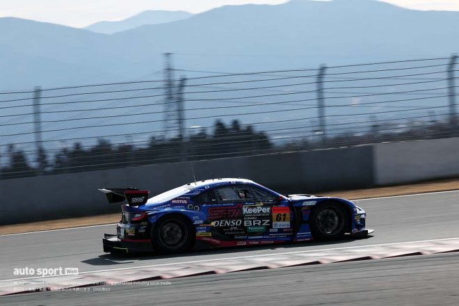 2023スーパーGT富士GTE専有走行　SUBARU BRZ