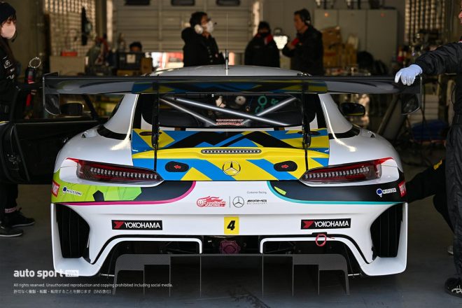 2023スーパーGT富士GTE専有走行　グッドスマイル 初音ミク AMG