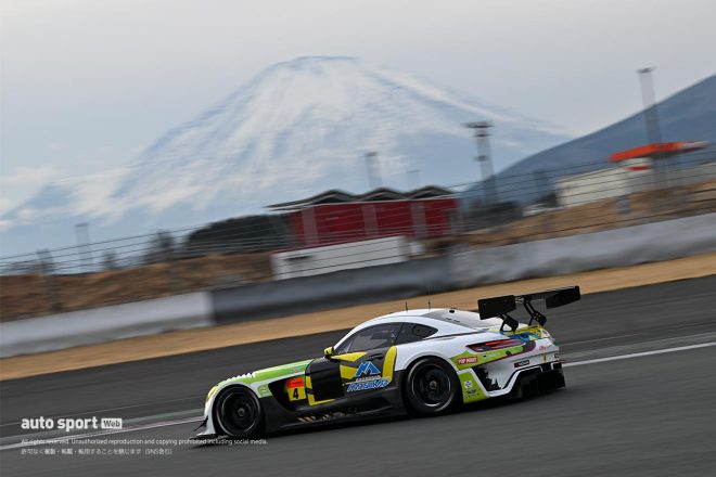 2023スーパーGT富士GTE専有走行　グッドスマイル 初音ミク AMG