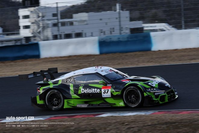 2023年スーパーGT岡山メーカーテスト　37号車Deloitte TOM’S GR Supra