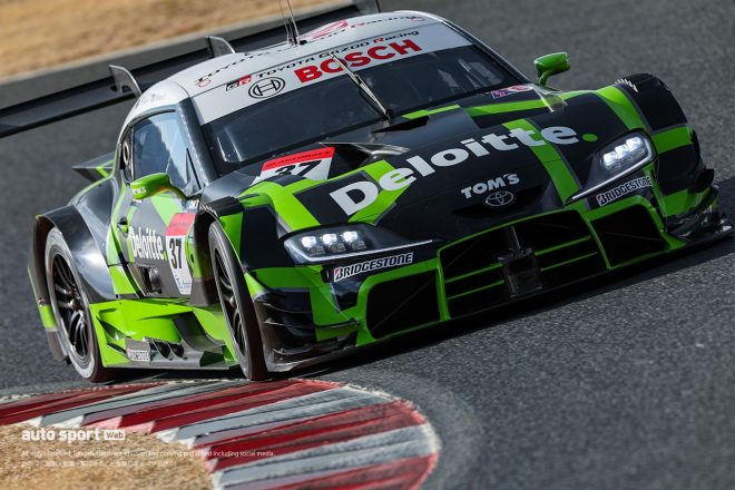 2023年スーパーGT岡山メーカーテスト　37号車Deloitte TOM’S GR Supra