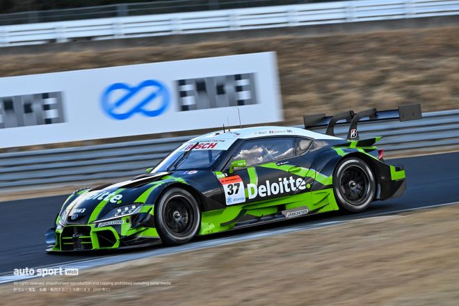 2023年スーパーGT岡山メーカーテスト　37号車Deloitte TOM’S GR Supra