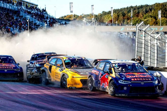 2022年より悲願の電動化を果たし、最高峰クラス"RX1e"を導入したWorldRX世界ラリークロス選手権