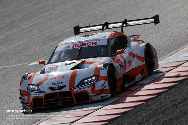 2023年スーパーGT岡山メーカーテスト　au TOM'S GR Supra