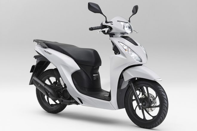 ホンダ・ディオ110 ベーシック（パールジャスミンホワイト）