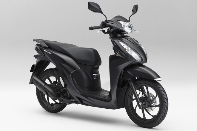 ホンダ・ディオ110 ベーシック（マットギャラクシーブラックメタリック）