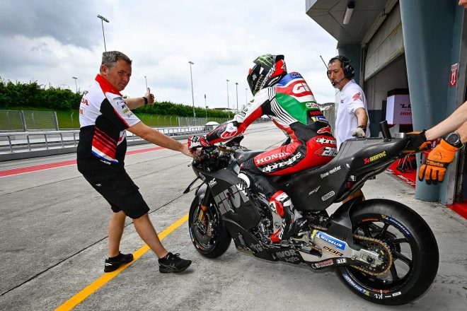 アレックス・リンス（LCRホンダ・カストロール）／2023MotoGPセパン公式テスト2日目