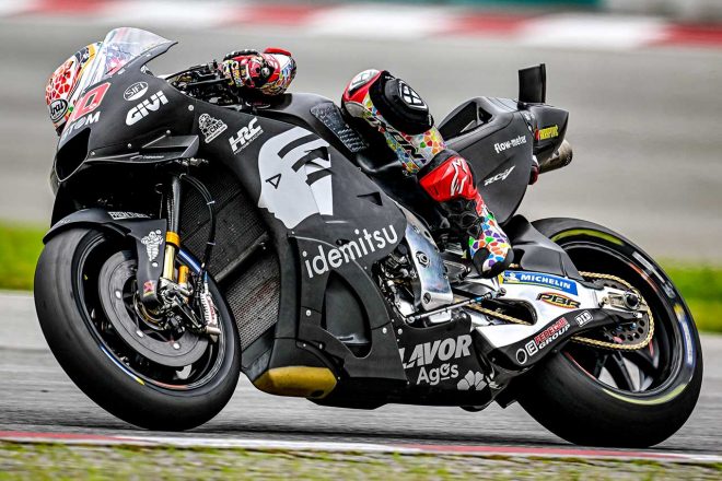 中上貴晶（LCRホンダ・イデミツ）／2023MotoGPセパン公式テスト2日目