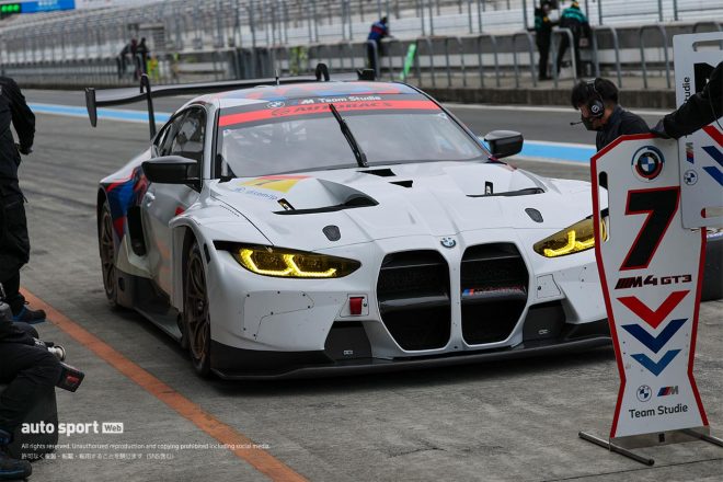 2023スーパーGT富士GTE特別スポーツ走行　BMW Team Studie × CRSのM4 GT3