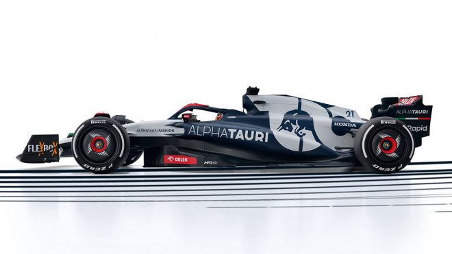 スクーデリア・アルファタウリの2023年型F1マシン『AT04』のカラーリング
