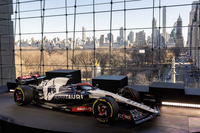 スクーデリア・アルファタウリの2023年型F1マシン『AT04』のカラーリング