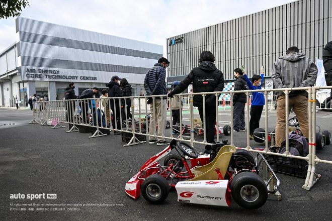 ANEST IWATA Racing with Arnageが『BLUE LINK FES』ではキッズカート体験会も開催された。