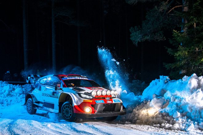 総合4位でフィニッシュしたカッレ・ロバンペラ(トヨタGRヤリス・ラリー1) 2023年WRC第2戦ラリー・スウェーデン