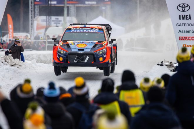 エサペッカ・ラッピ（ヒョンデi20 Nラリー1）　2023年WRC第2戦ラリー・スウェーデン