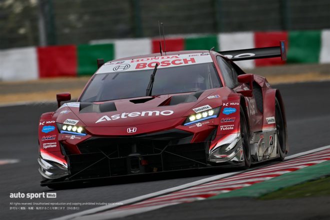 2023スーパーGT鈴鹿メーカーテスト　Astemo REAL RACINGの17号車ホンダNSX-GT