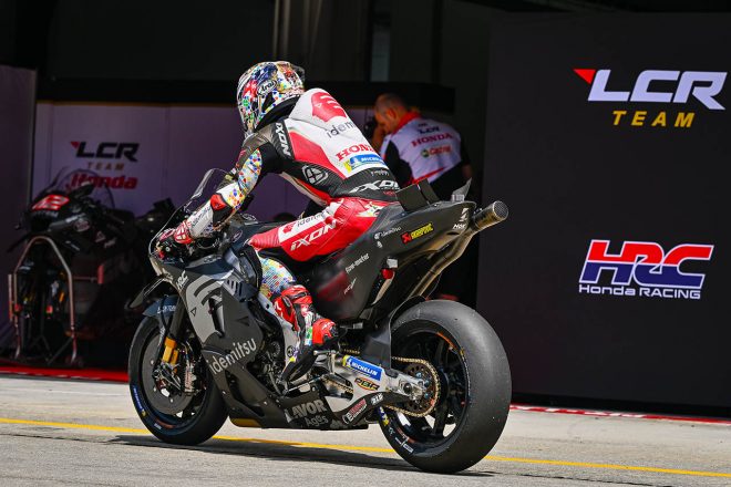 中上貴晶（LCRホンダ・イデミツ）／2023MotoGPセパン公式テスト3日目