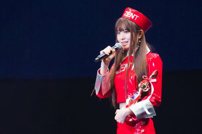 Adam byGMO日本レースクイーン大賞2022では特別賞のAdam賞を受賞した松田蘭さん