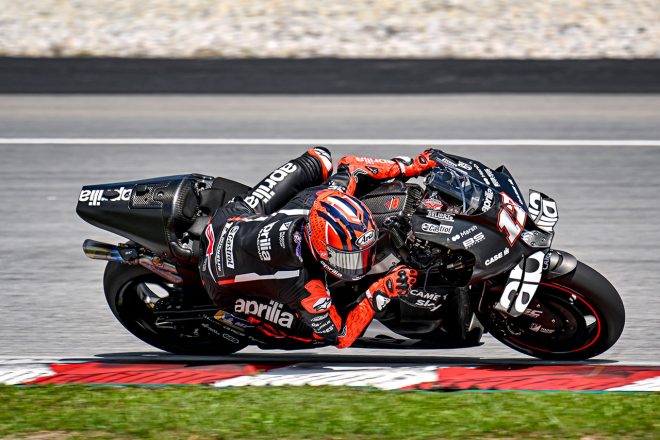 マーベリック・ビニャーレス（アプリリア・レーシング）／2023MotoGPセパン公式テスト