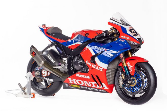 2023SBK：チャビ・ビエルゲ（Team HRC）が駆るホンダCBR1000RR-R FIREBLADE