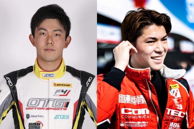 Yogibo RacingからスーパーGTに参戦することになった伊東黎明と岩澤優吾