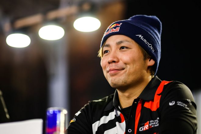 2023年シーズンよりワークス昇格を果たし、TOYOTA GAZOO Racing ワールドラリーチームの一員としてWRCに参戦している勝田貴元