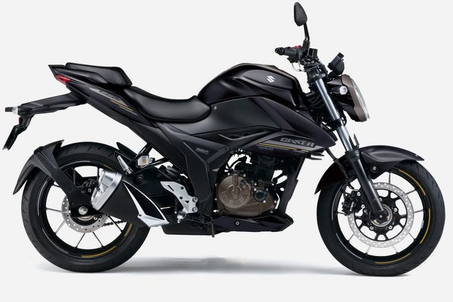 スズキ・ジクサー250（マットブラックメタリックNo.2）