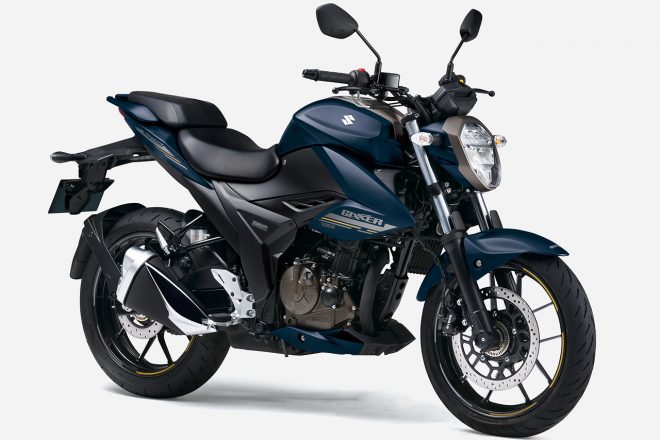 スズキ・ジクサー250（マットステラブルーメタリック）