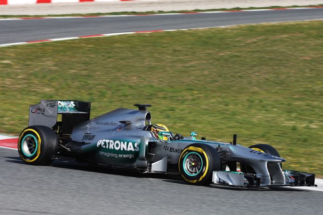 メルセデスF1が2013年に投入した『W04』