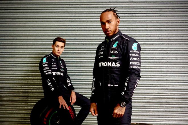 ジョージ・ラッセル＆ルイス・ハミルトン（メルセデス）