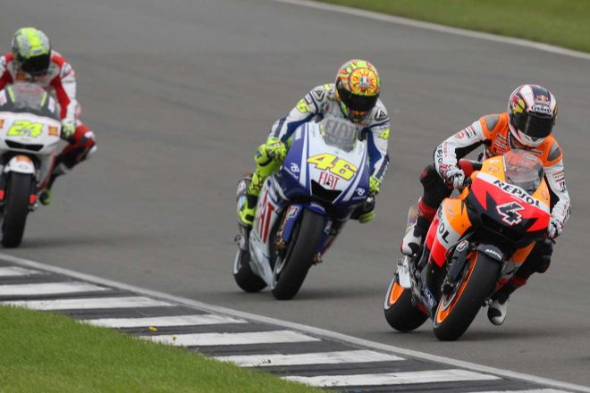 2009MotoGP第10戦イギリスGP：アンドレア・ドヴィツィオーゾ（レプソル・ホンダ）