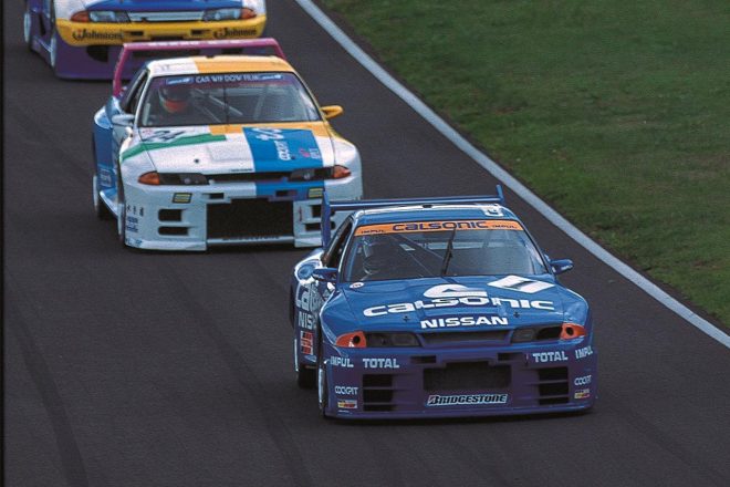 1994年のJGTC初年度にチャンピオンを獲得したカルソニック スカイライン