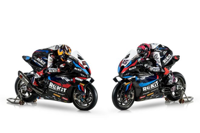 2023SBK：スコット・レディングとマイケル・ファン・デル・マーク（ROKiT BMW Motorrad WorldSBK Team）