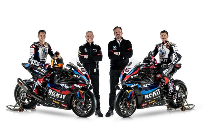 2023SBK：スコット・レディングとマイケル・ファン・デル・マーク（ROKiT BMW Motorrad WorldSBK Team）