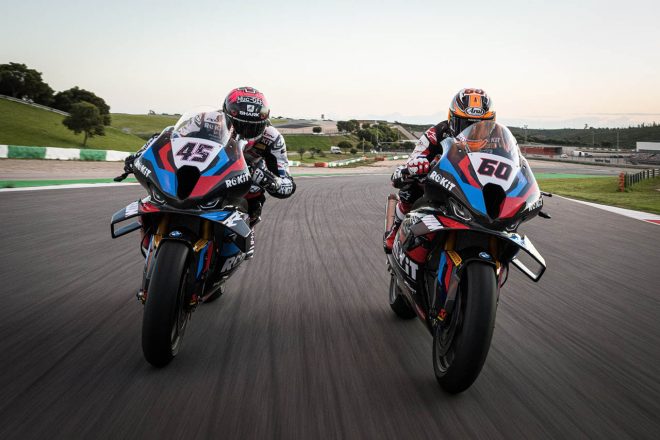 2023SBK：スコット・レディングとマイケル・ファン・デル・マーク（ROKiT BMW Motorrad WorldSBK Team）